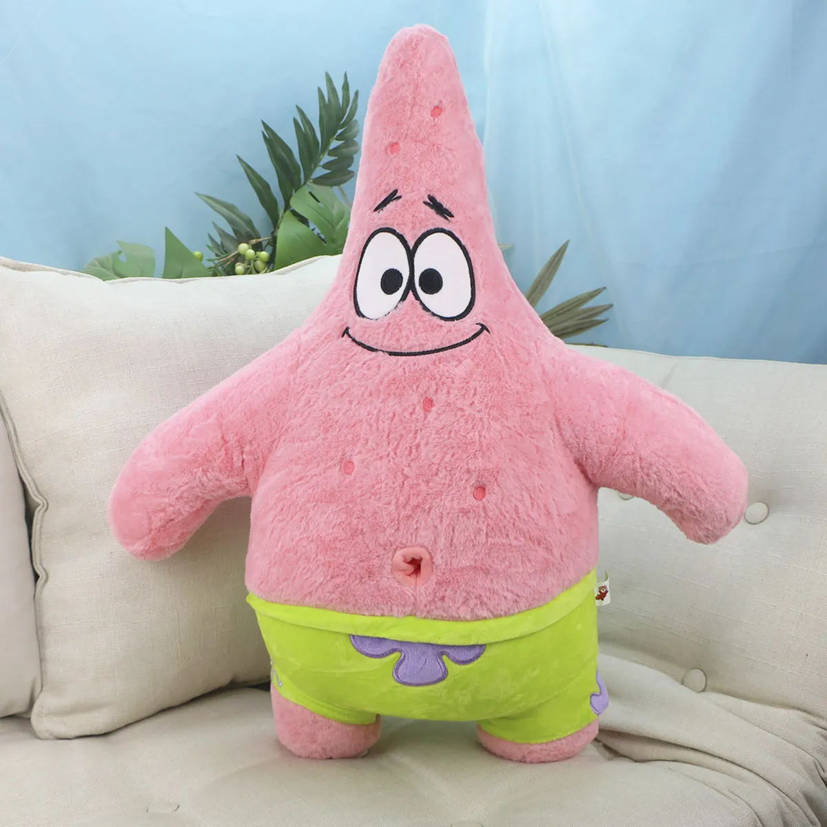 Розовый Пат плюшевый, 60 см от plush.team