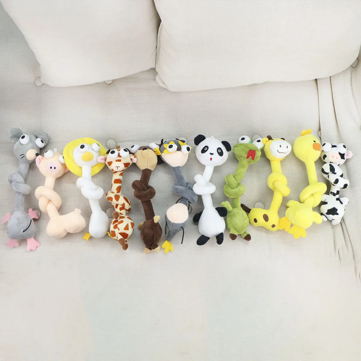 Мягкая игрушка, Мифическое существо с длинной шеей, 20(40) см., 3+ от plush.team