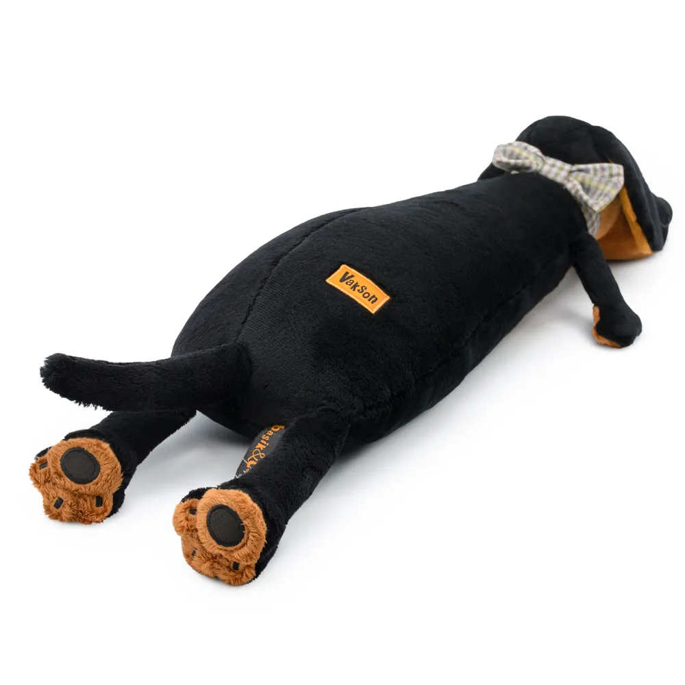 Игрушка Собака Ваксон с бантом (лежачий) Vaks65-007 от plush.team