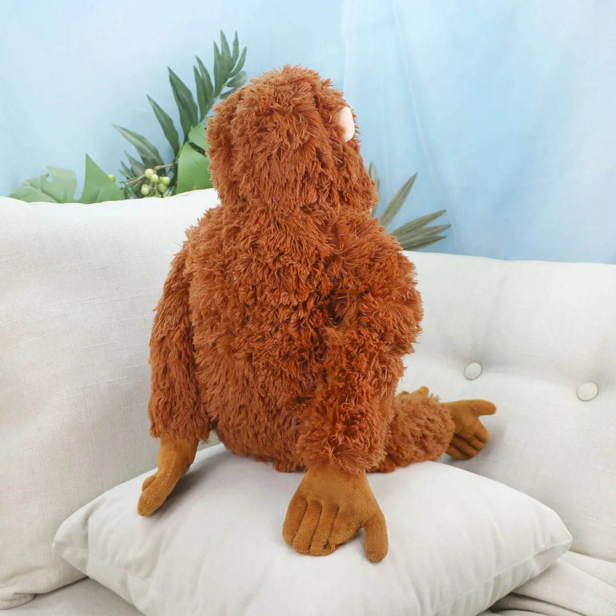Обезьяна плюшевая, 55 см от plush.team
