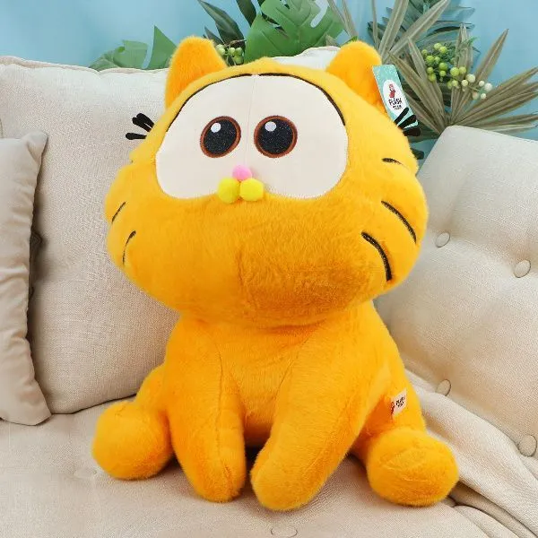 фото игрушки Желтый кот Гар сидячий, 50 см