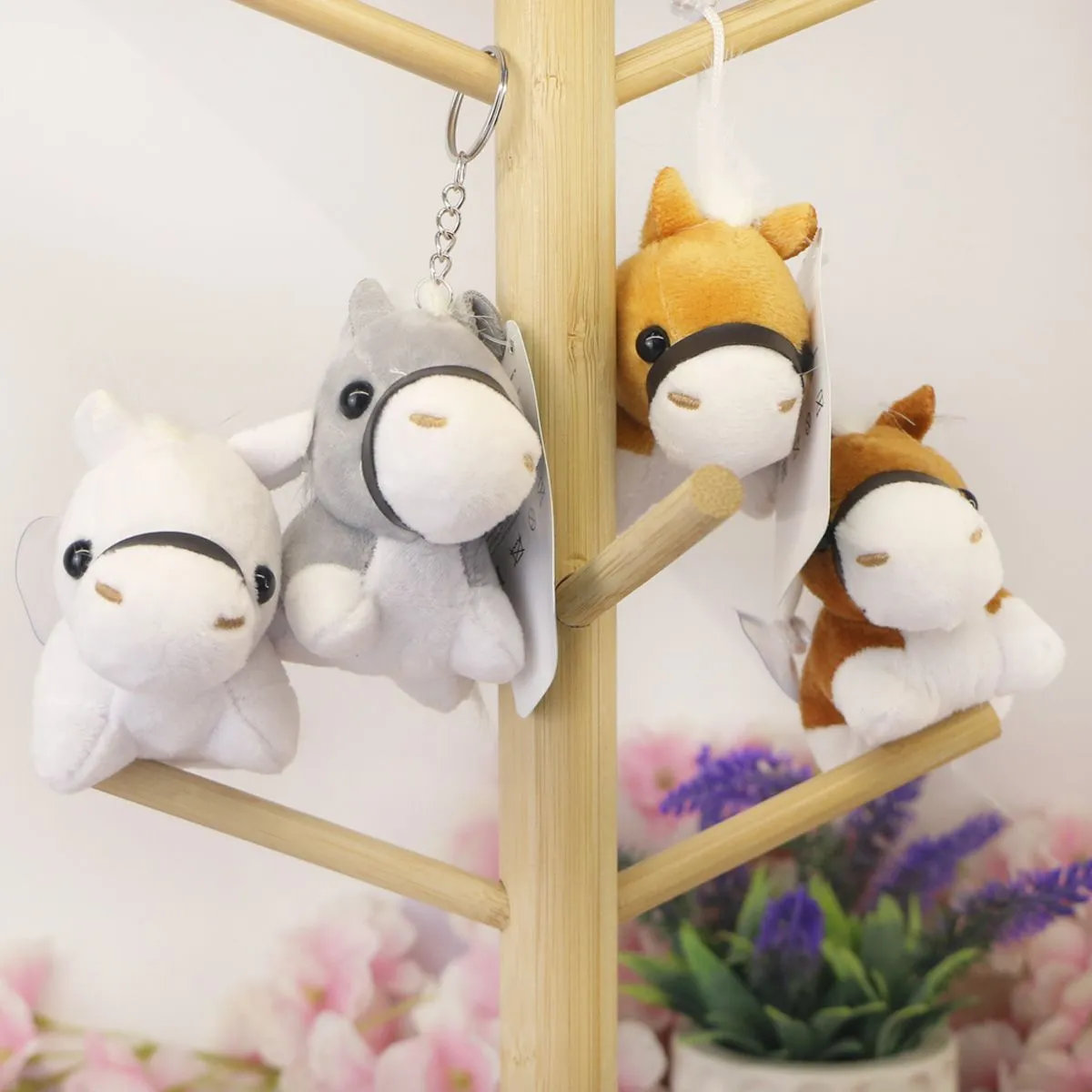 Лошадь брелок ПТ-77001 в ассортименте, 8 см от plush.team