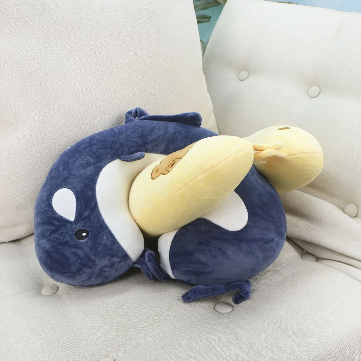 Подушки мульти для шеи в ассортименте, 25х32 см от plush.team