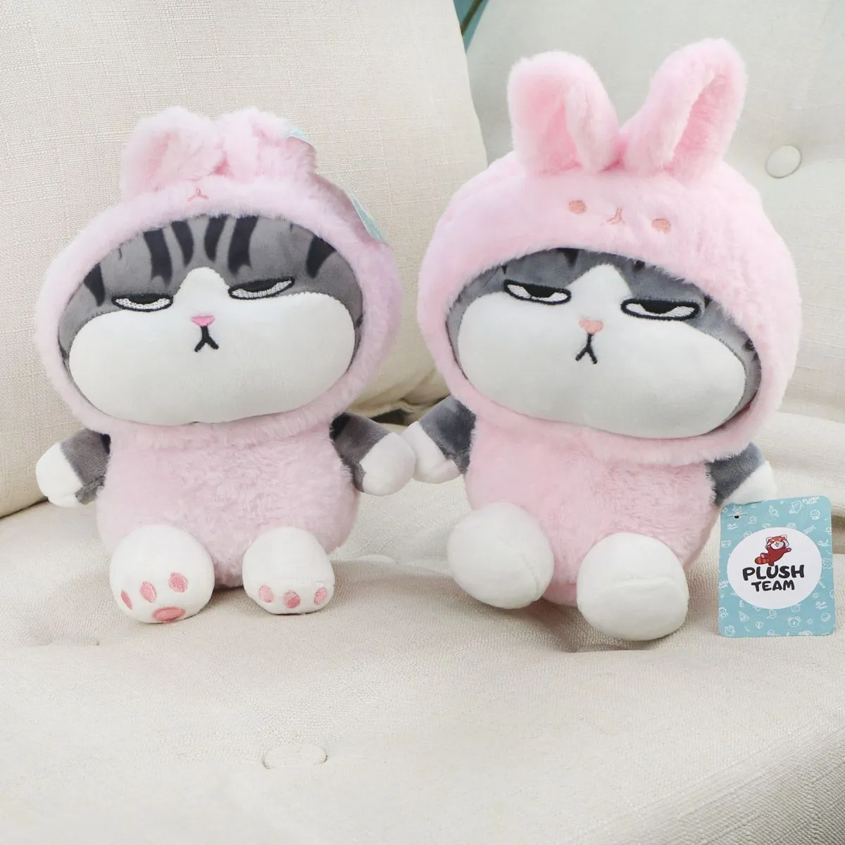 Кот на диете в костюме в ассортименте, 19 см от plush.team