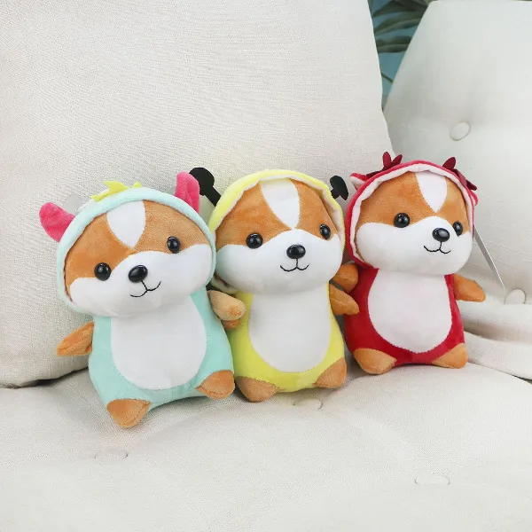 фото игрушки Корги в кигуруми, 18 см