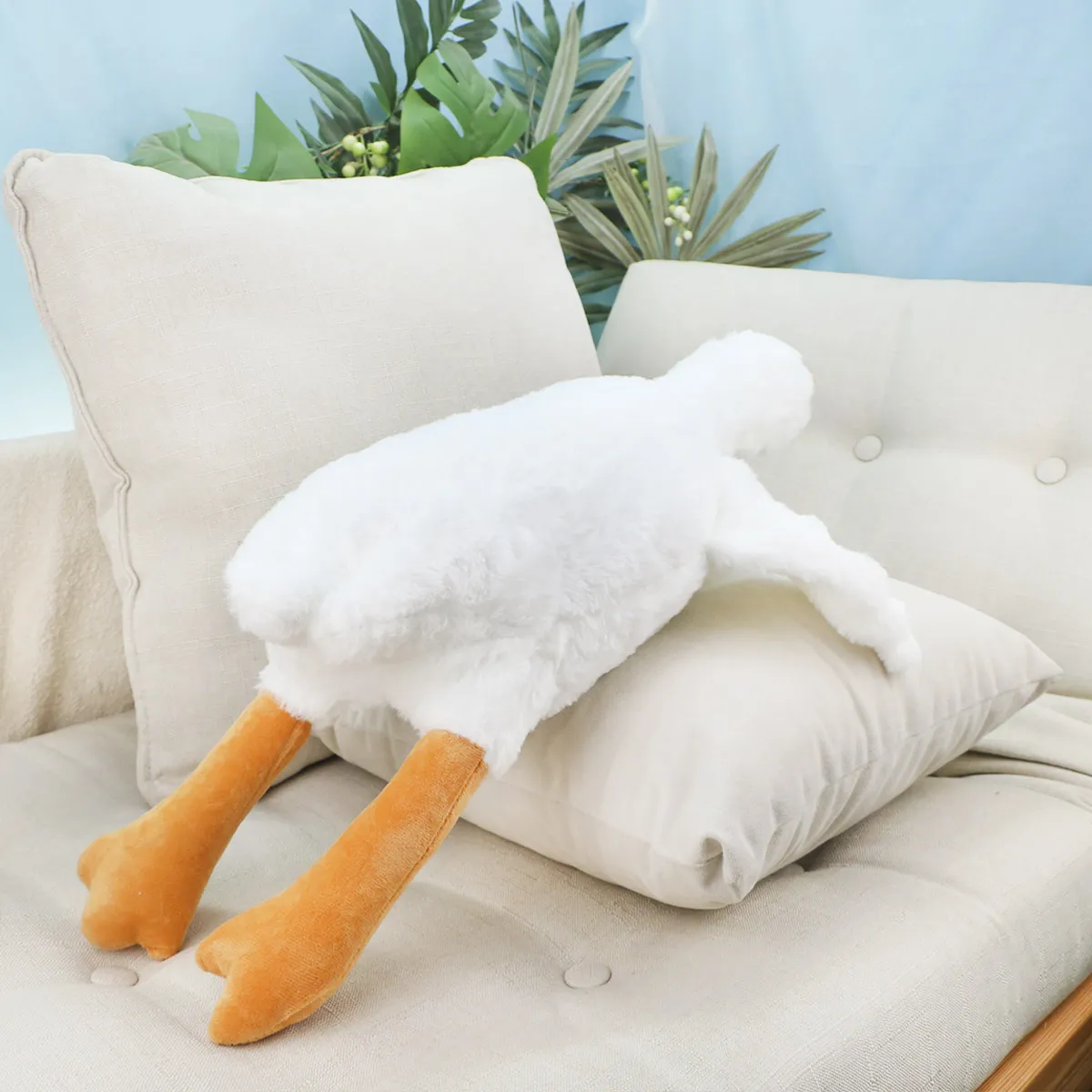 Гусь лежачий, 55(70) см от plush.team