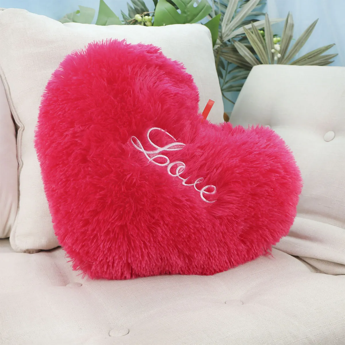Декоративная подушка Сердце в ассортименте, 35х40 см от plush.team
