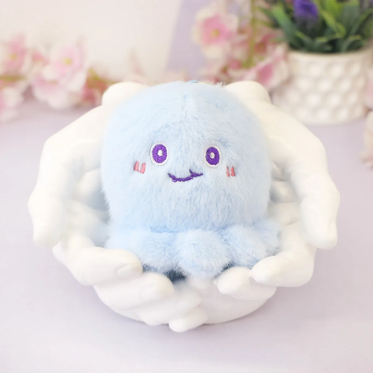 Брелок мягкий малыш осьминог, 8 см от plush.team