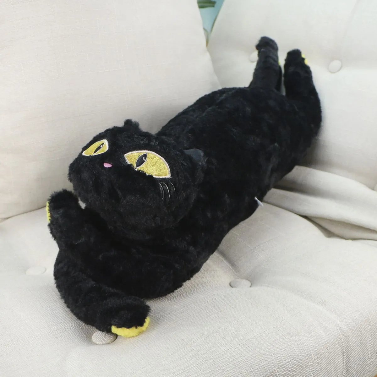 Кошка подушка обнимашка в ассортименте, 70 см от plush.team