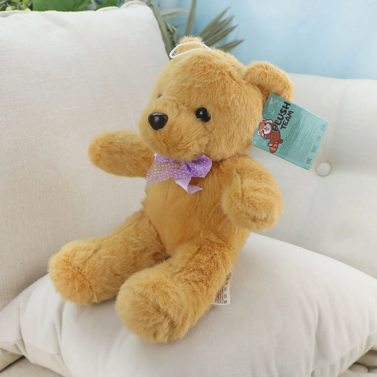Мягкая игрушка, Медведь Райси, 28 см., 3+ от plush.team