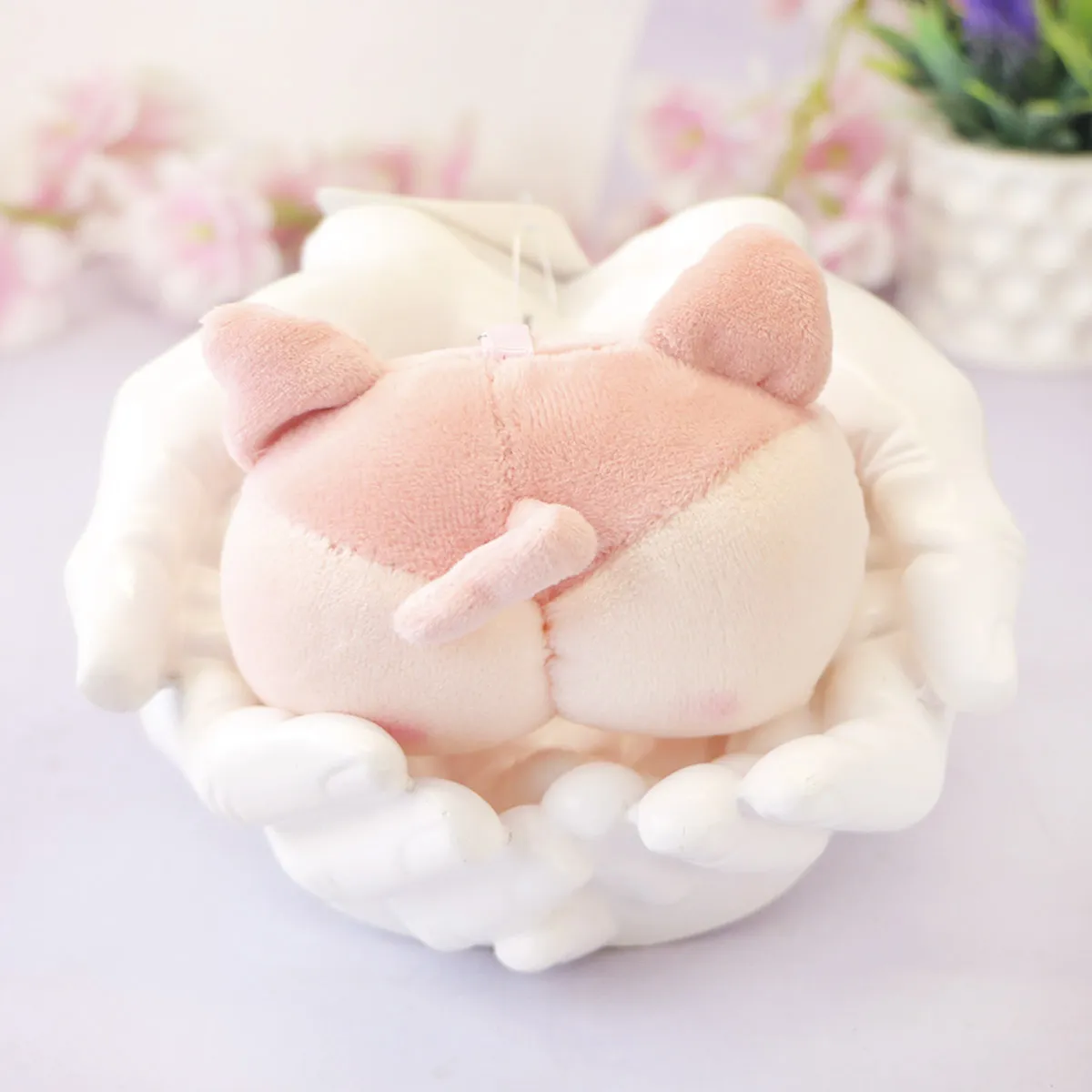 Попки животных брелок в ассортименте, 6х12 см от plush.team