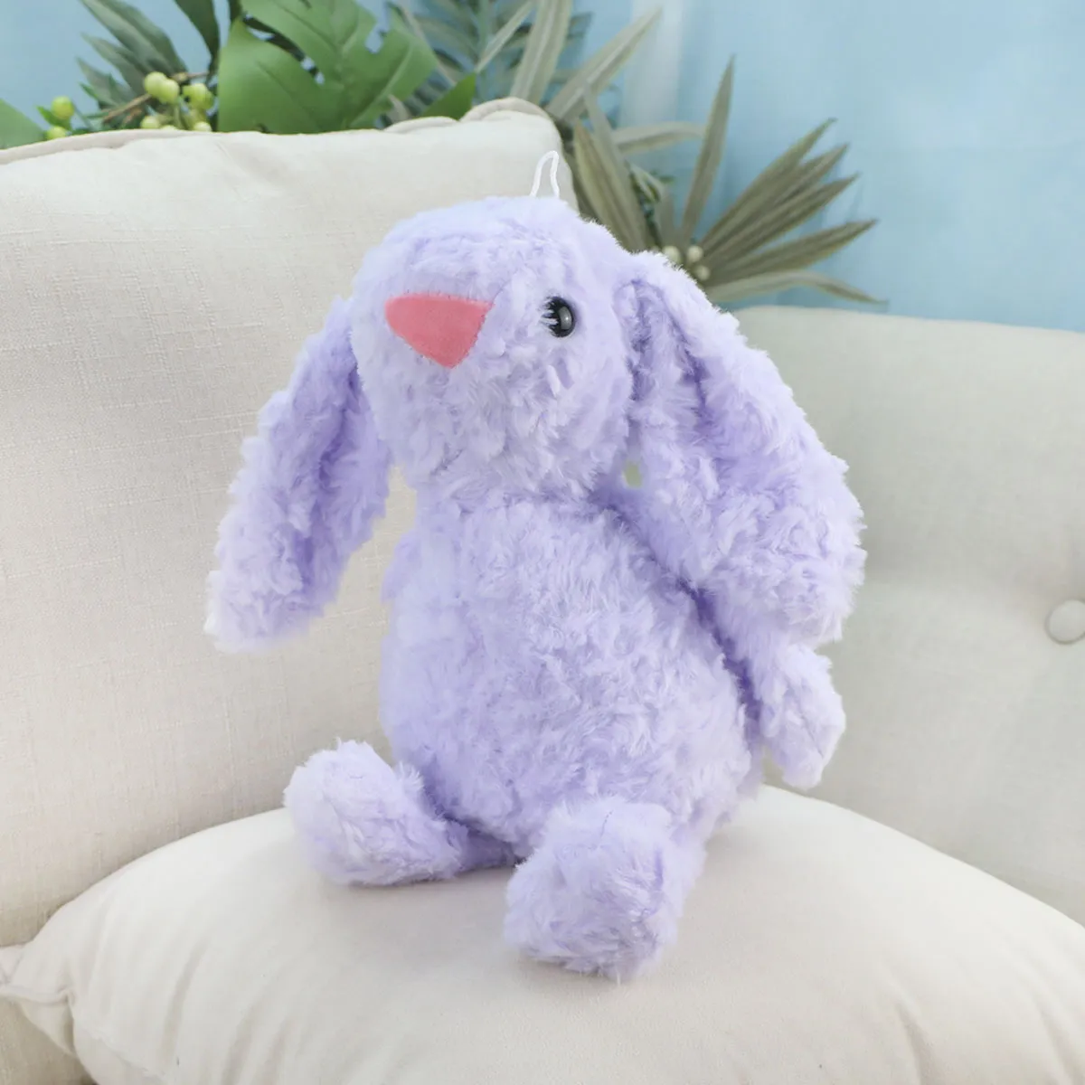 Мягкая игрушка, Заяц Изик с висящими ногами, 25(35) см., 3+ от plush.team