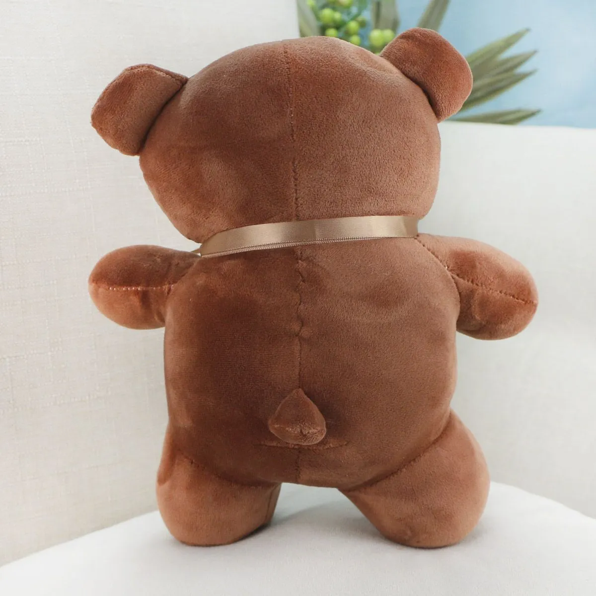 Мишка Тимби нежный с бантом в ассортименте, 21 см от plush.team