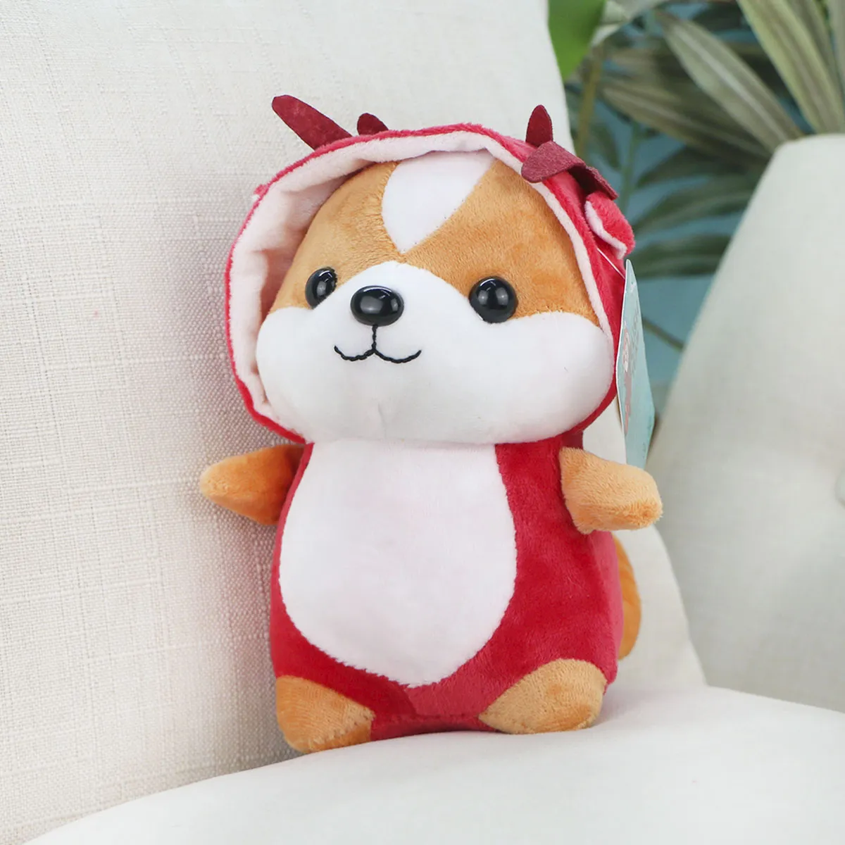фото игрушки Корги в кигуруми, 18 см