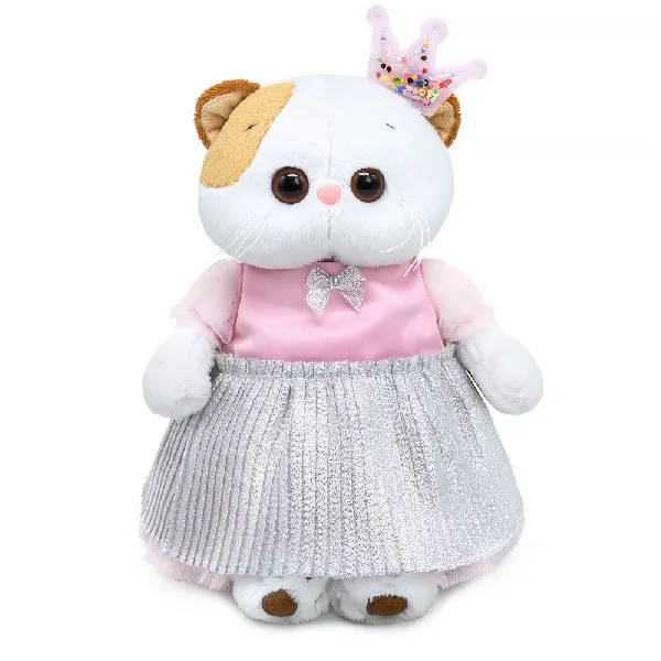 фото игрушки Игрушка Кошечка Ли-Ли в платье и с короной LK24-154