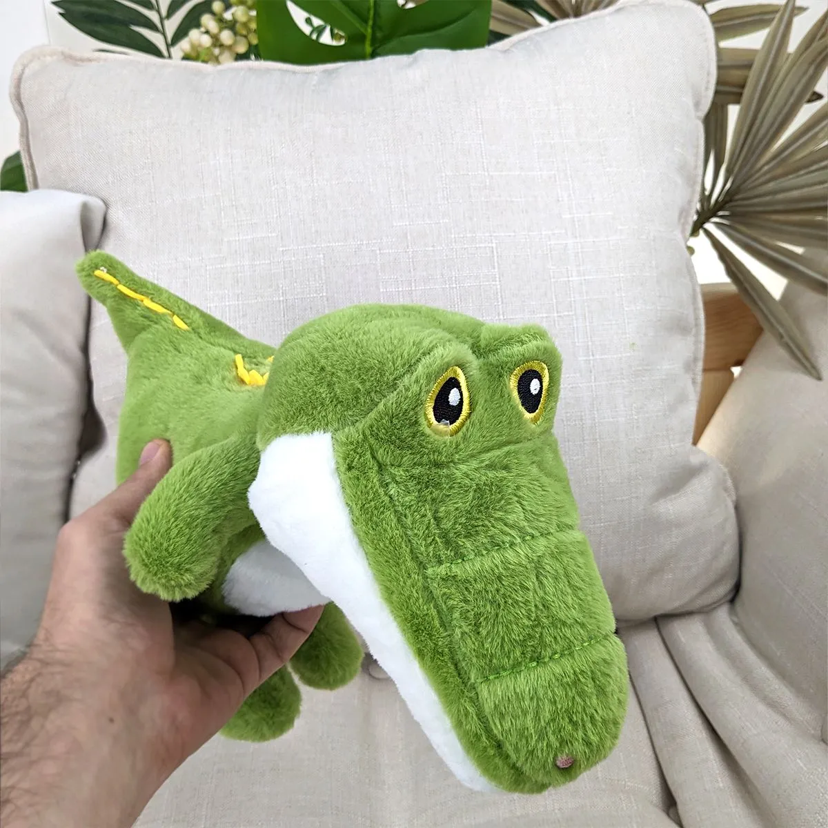 Крокодил Дон плюшевый, 25 см от plush.team