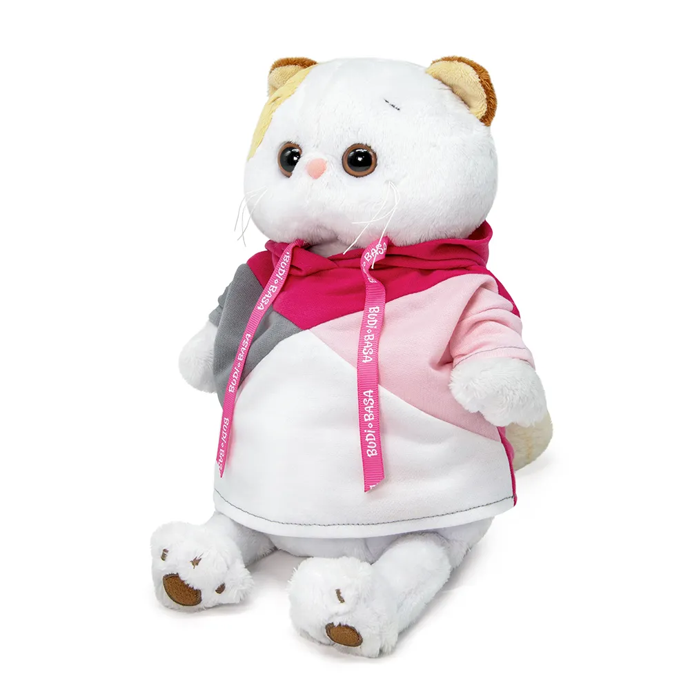 фото игрушки Игрушка Кошечка Ли-Ли в разноцветной толстовке LK24-085