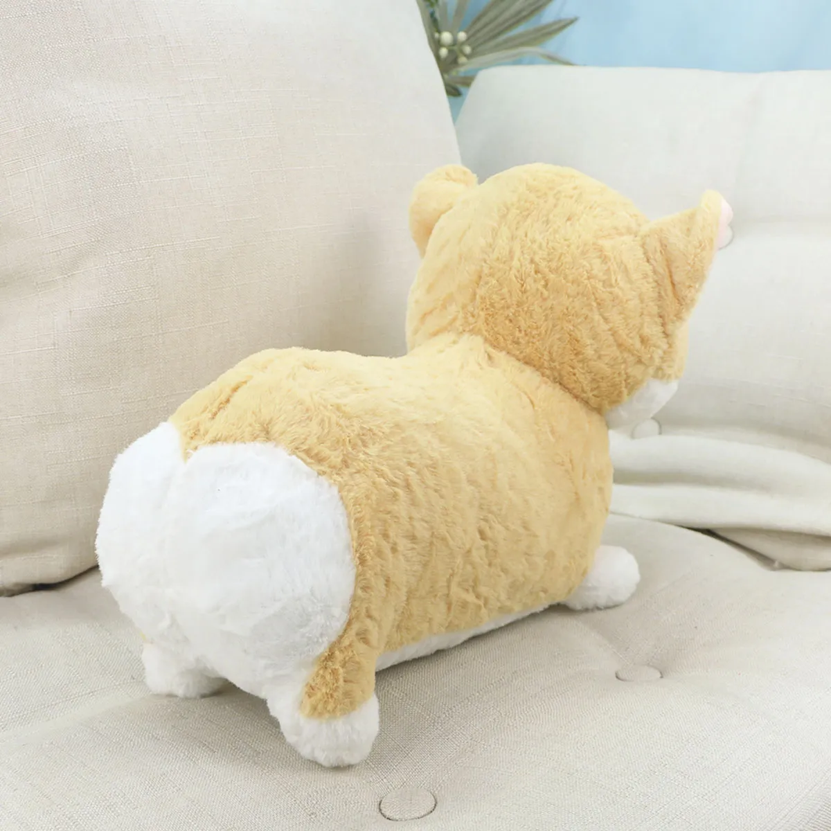 Собака Корги малыш, 25х35 см от plush.team