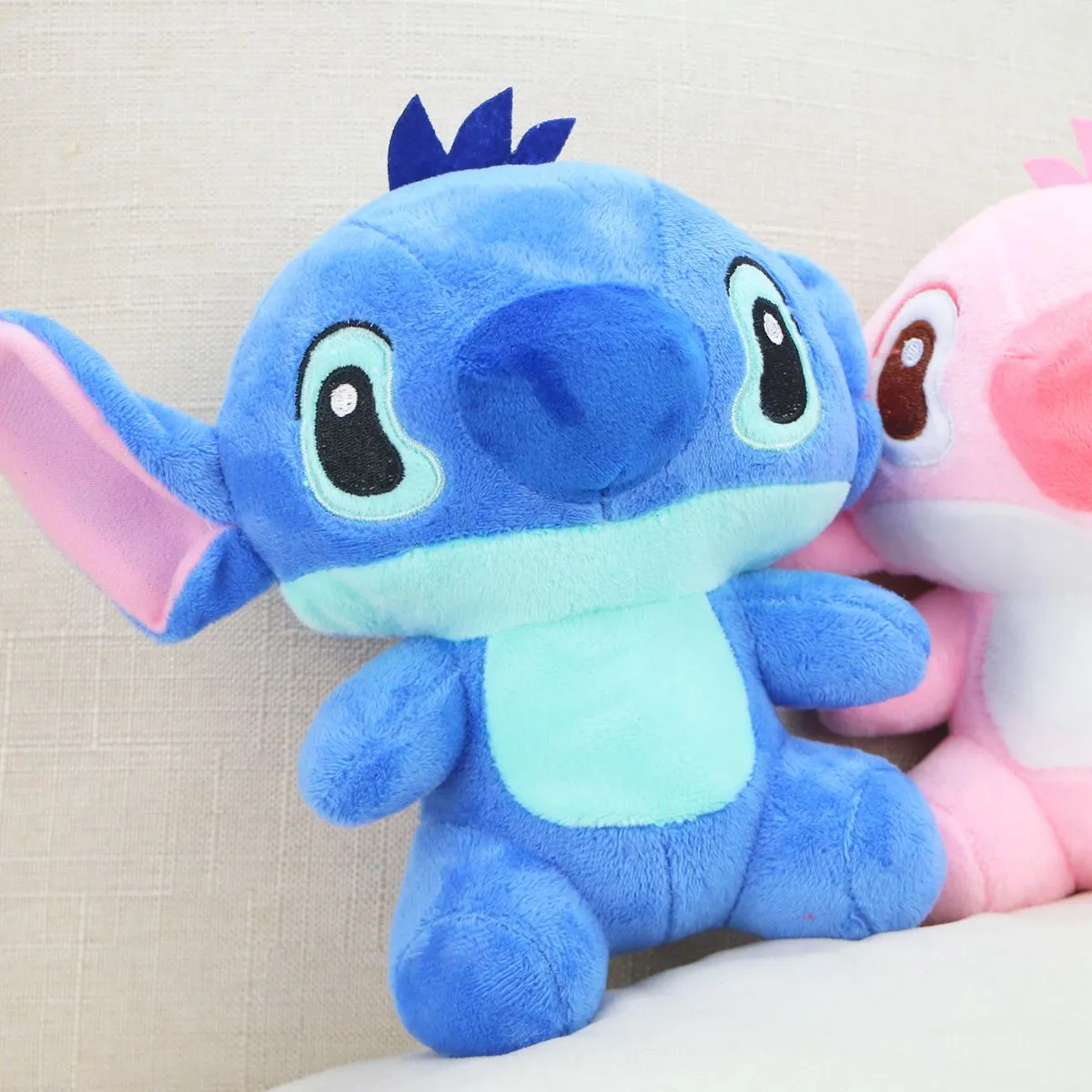 Стич и Ангел, 17 см от plush.team
