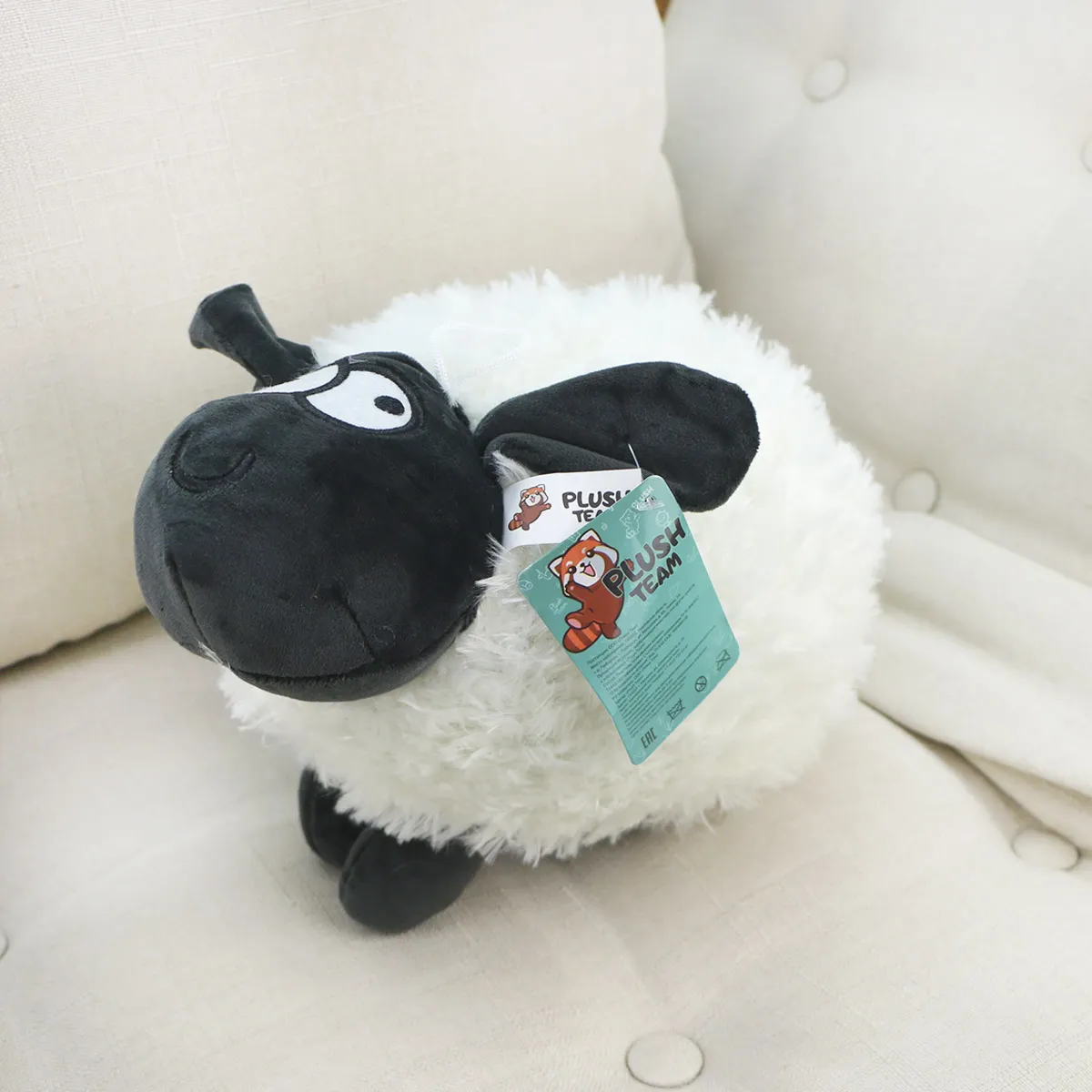 Овечка круглая, 20 см от plush.team