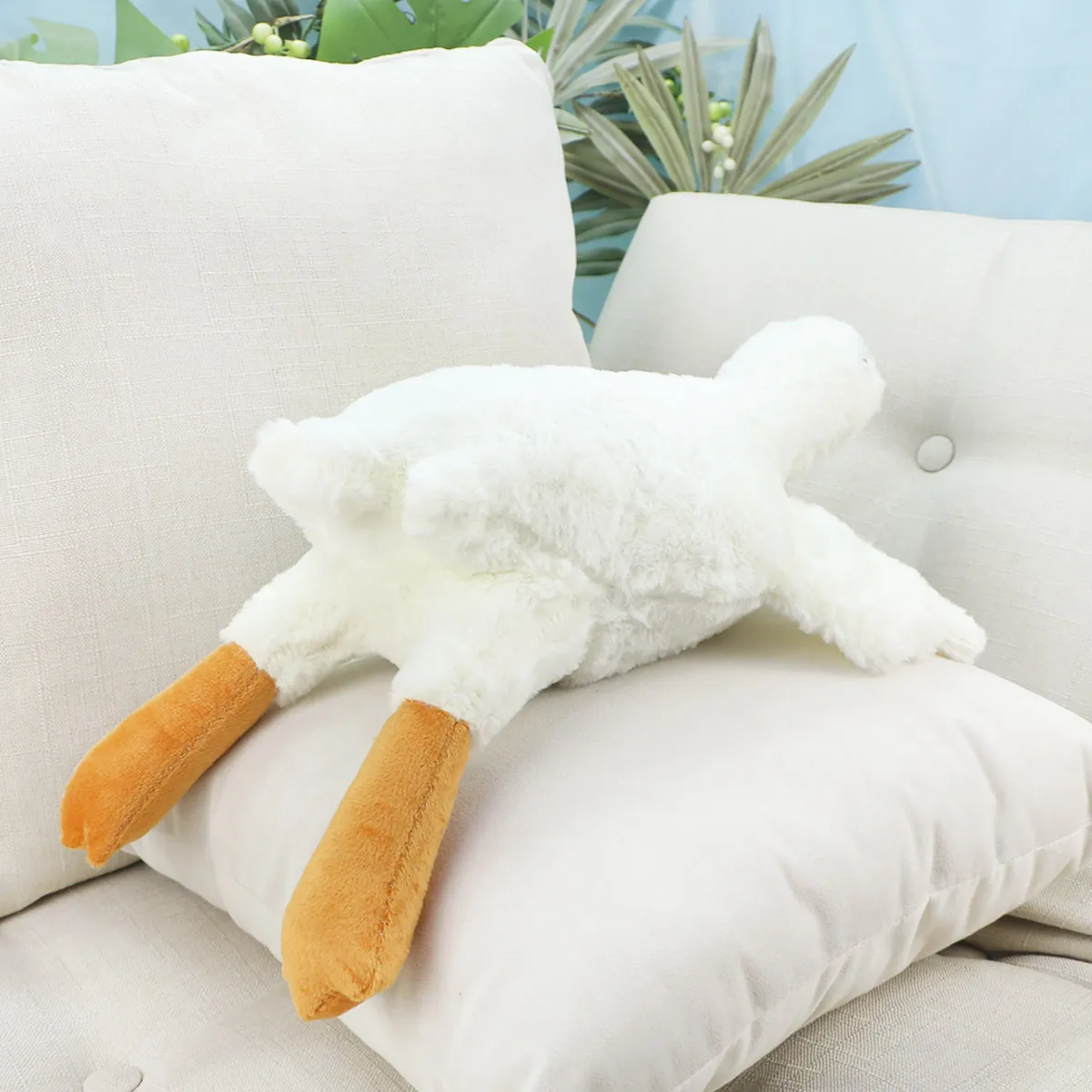 Гусь лежачий, 40(50) см от plush.team