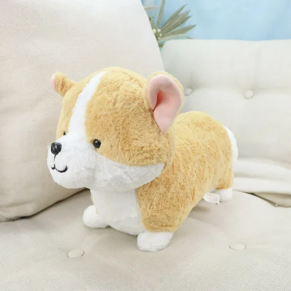 фото игрушки Собака Корги малыш, 25х35 см