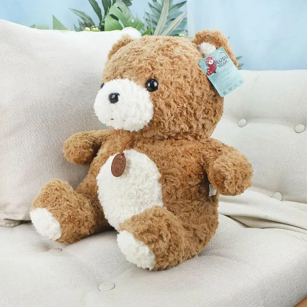 фото игрушки Медведь Илья с кулоном, 40 см