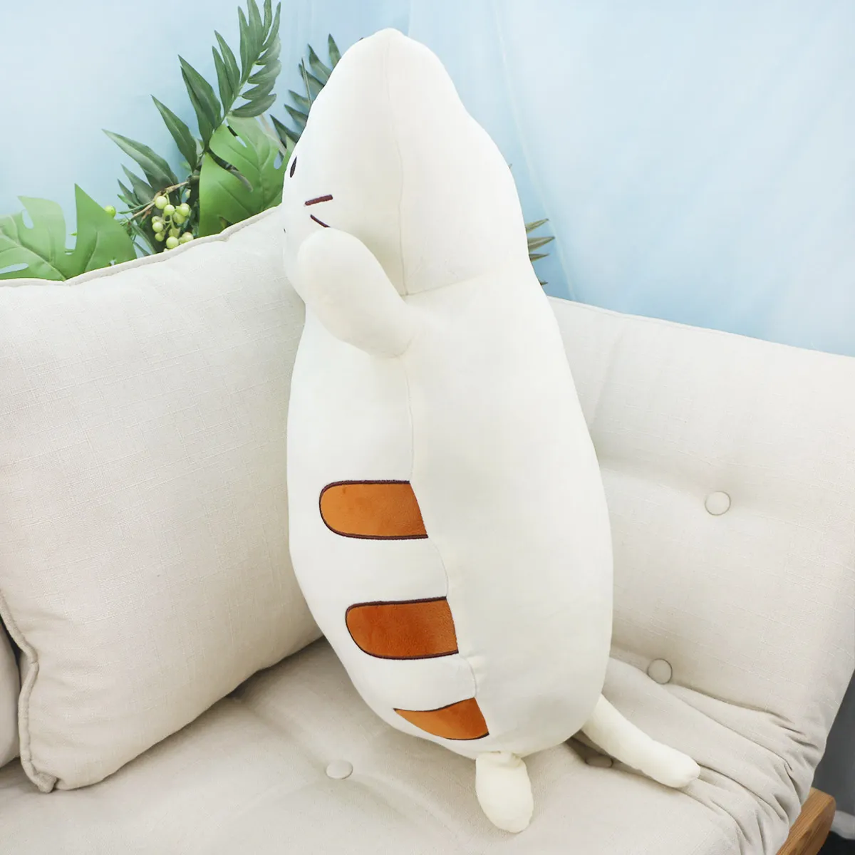 Пузатый котик, 60 см (Бежевый) от plush.team