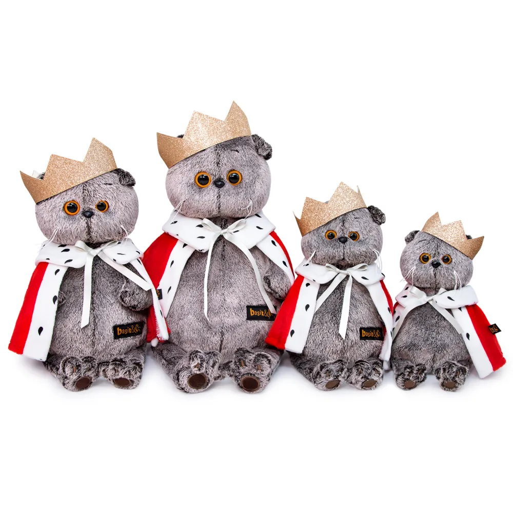 Игрушка Кот Басик - царь от plush.team