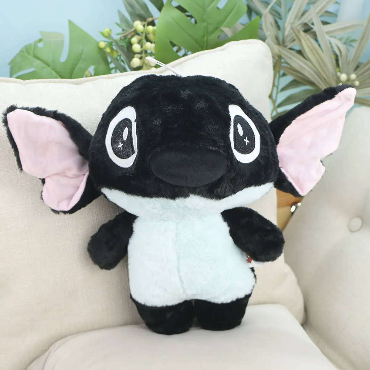 Инопланетянин "Эксперимент 626" черный стоячий, 30 см от plush.team