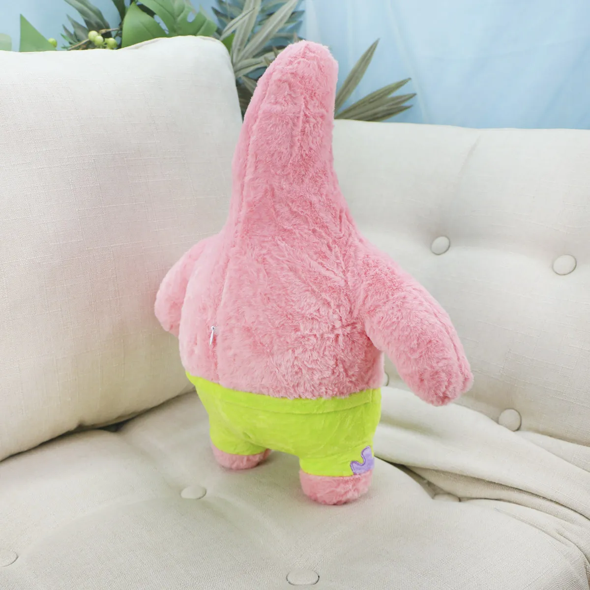 Розовый Пат плюшевый, 40 см от plush.team