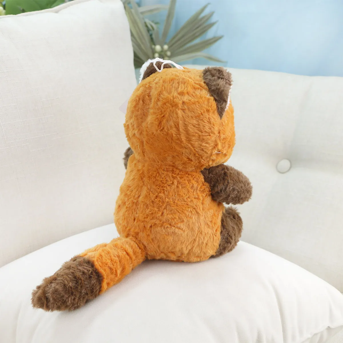 Мягкая игрушка, Красная панда сидячая Роберт, 20 см., 3+ от plush.team