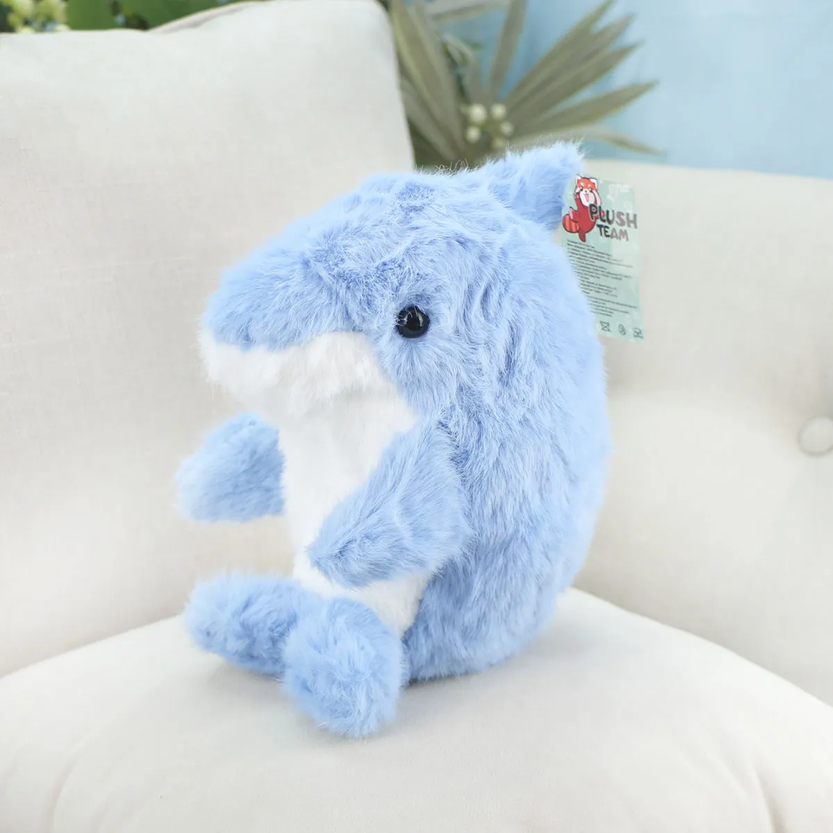 Мягкая игрушка, Дельфин плюш, 20 см., 3+ от plush.team