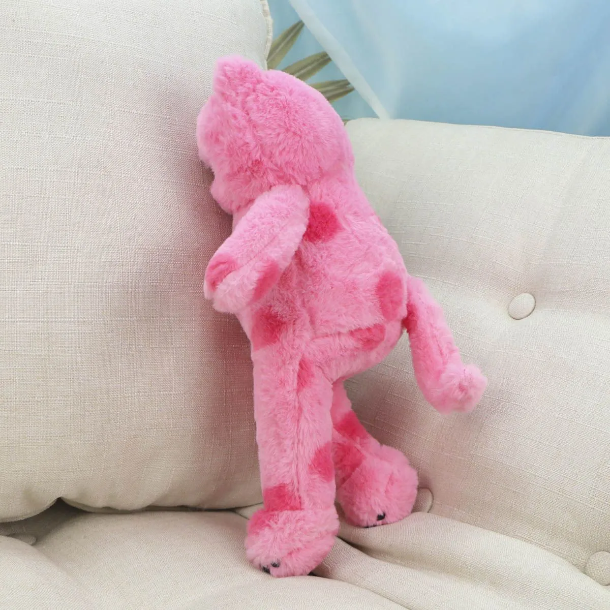 Кот пятнистый, 35 см (Розовый) от plush.team