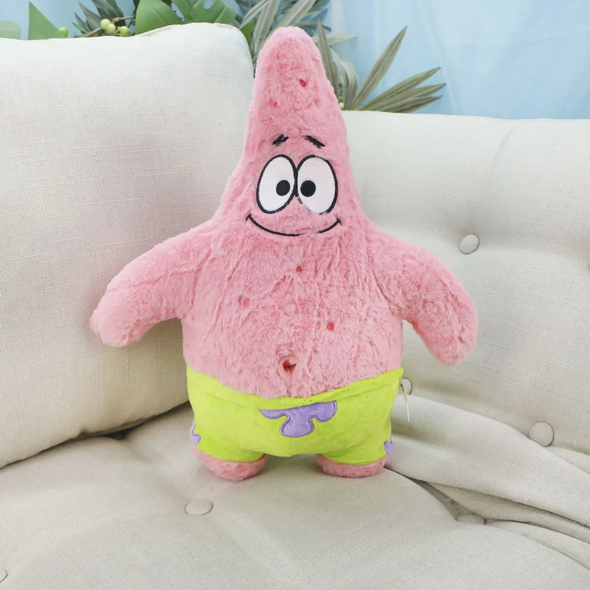 Розовый Пат плюшевый, 40 см от plush.team