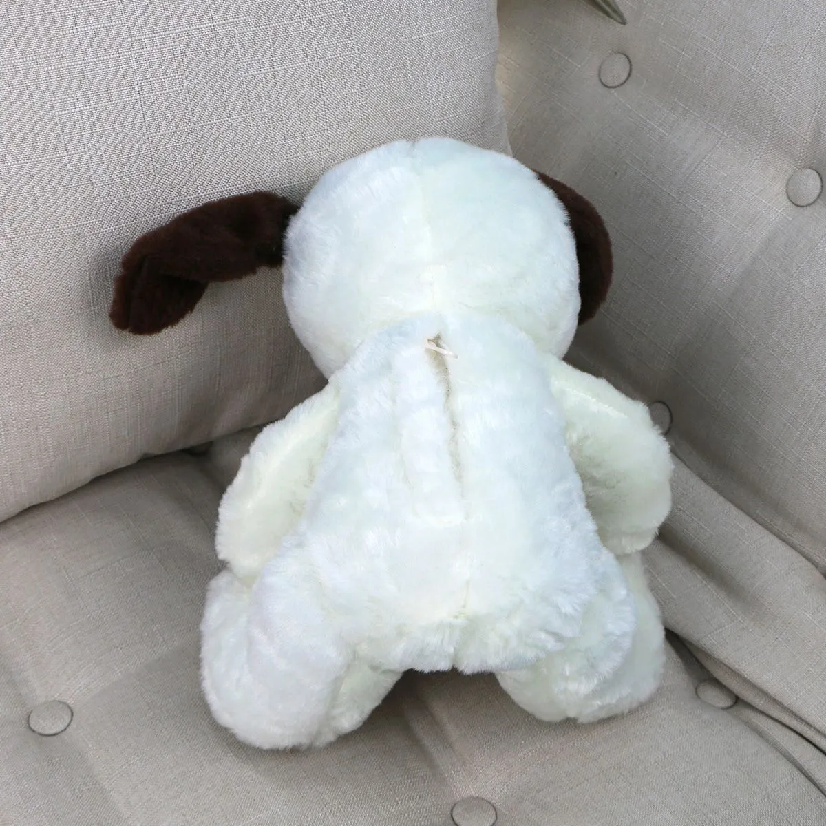 Собака Боча с сердцем, 35 см (Белый) от plush.team