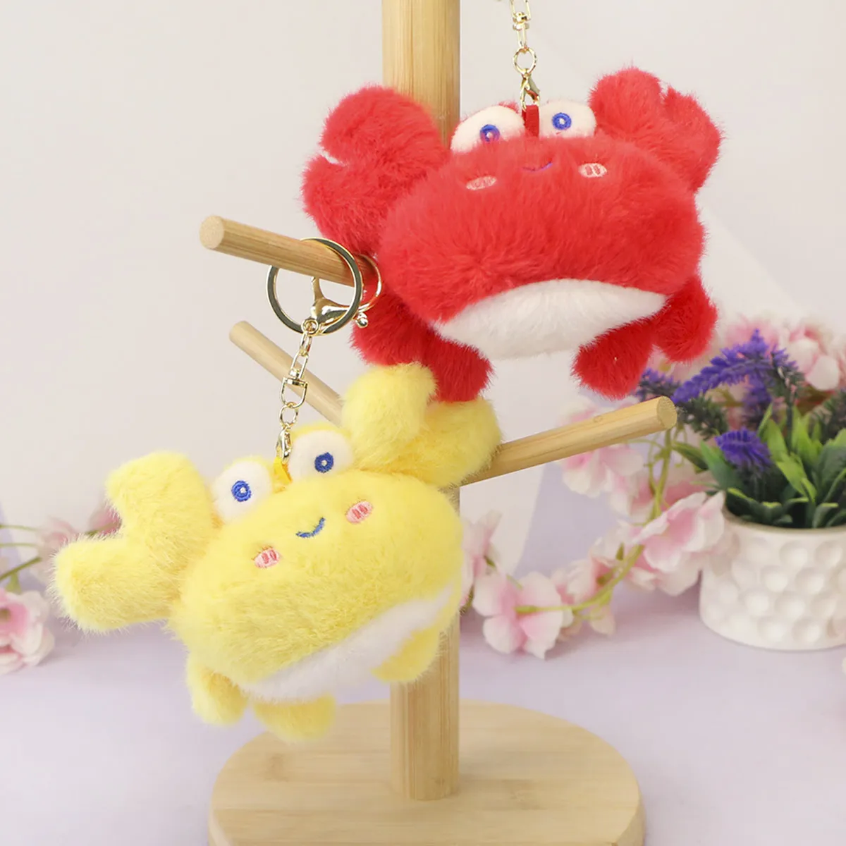 Брелок мягкий малыш краб, 10 см от plush.team