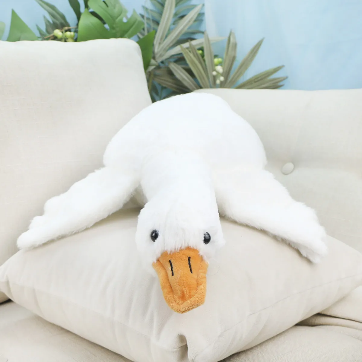 Гусь лежачий, 55(70) см от plush.team