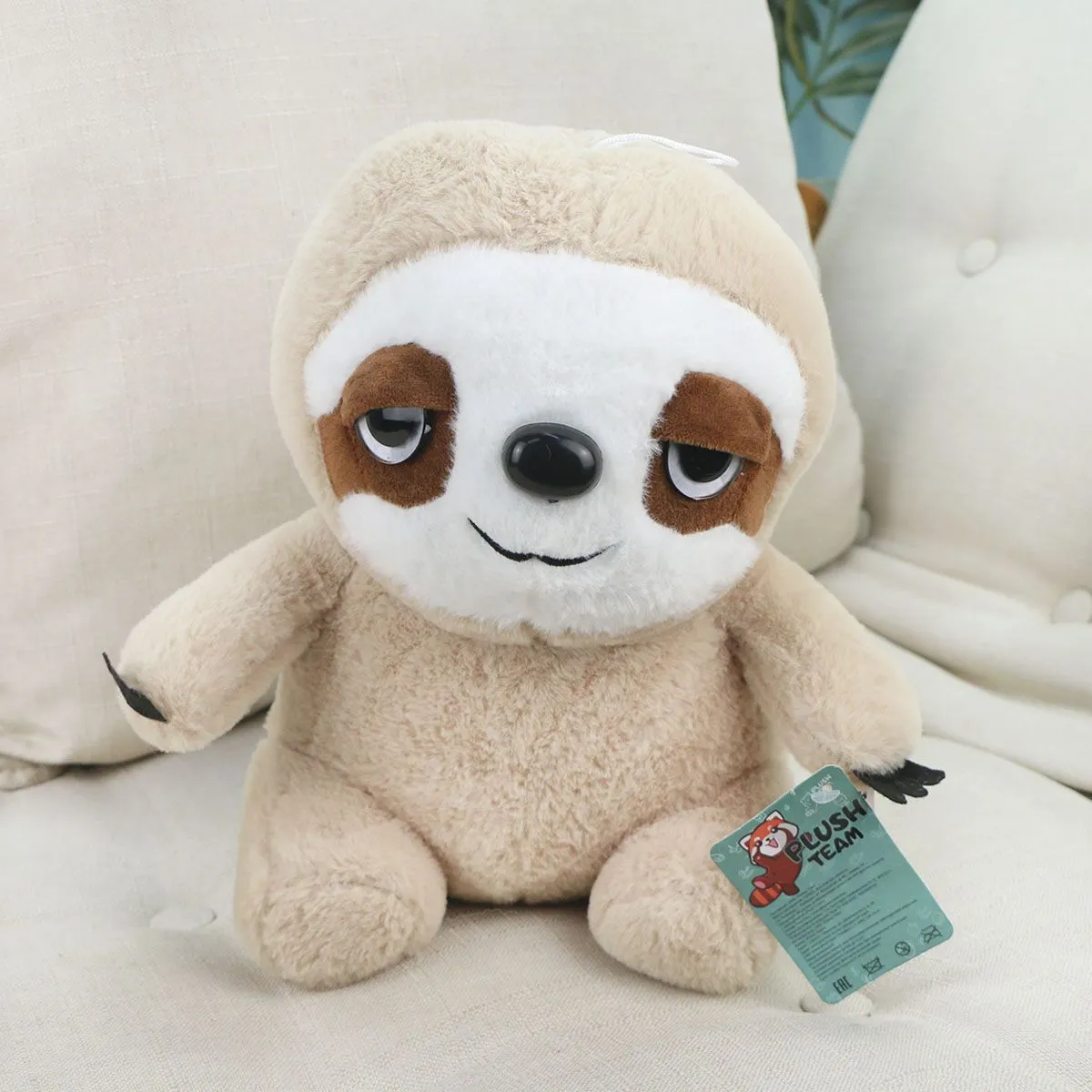 Ленивец сидячий, 30 см от plush.team