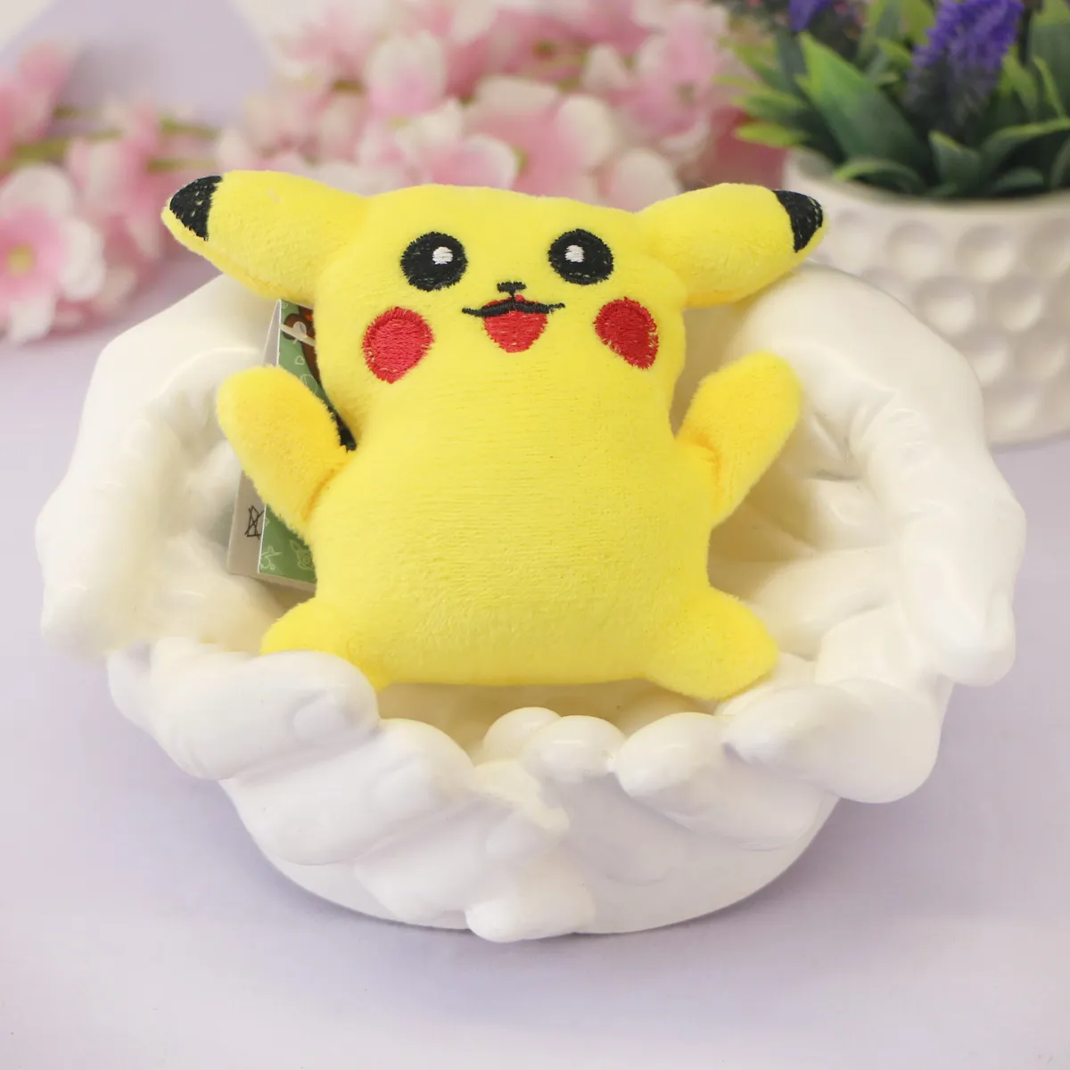 Брелок мягкий мифическое существо "Желтый Пика", 9 см от plush.team