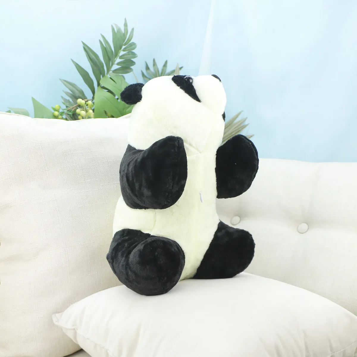 Панда лежачая, 33 см от plush.team