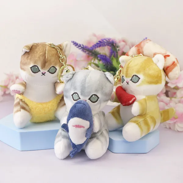 фото игрушки Брелок мягкий кот Харитон, 12 см