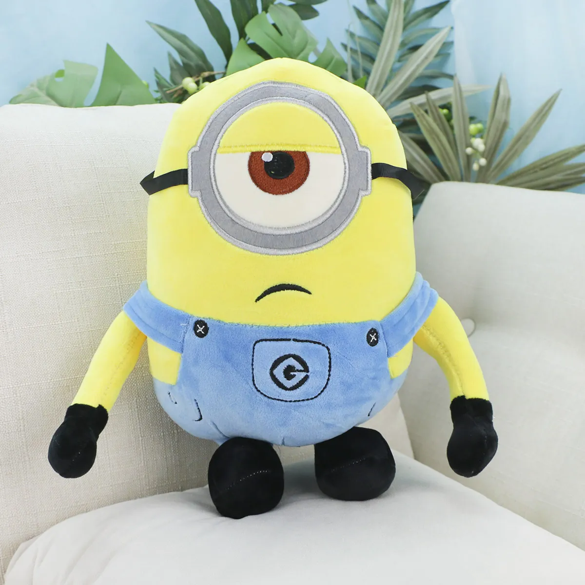 Желтый рабочий гладкий, 32 см от plush.team