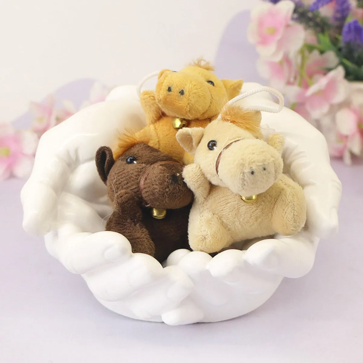 Лошадь сидячая ПТ-925-4, 6 см от plush.team