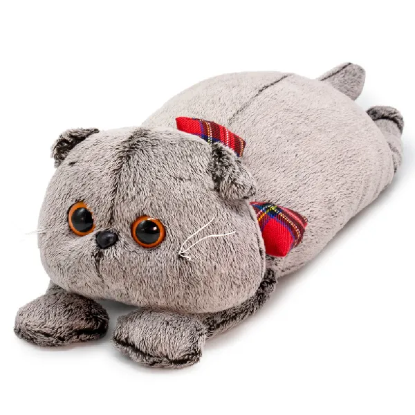 фото игрушки Игрушка Кот Басик с бантом (лежачий)