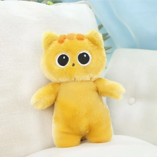 фото игрушки Кот Молчун, 25 см (Персиковый)