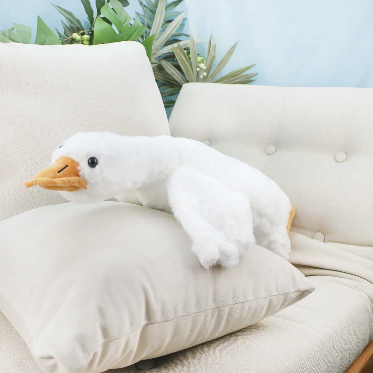 Гусь лежачий, 55(70) см от plush.team