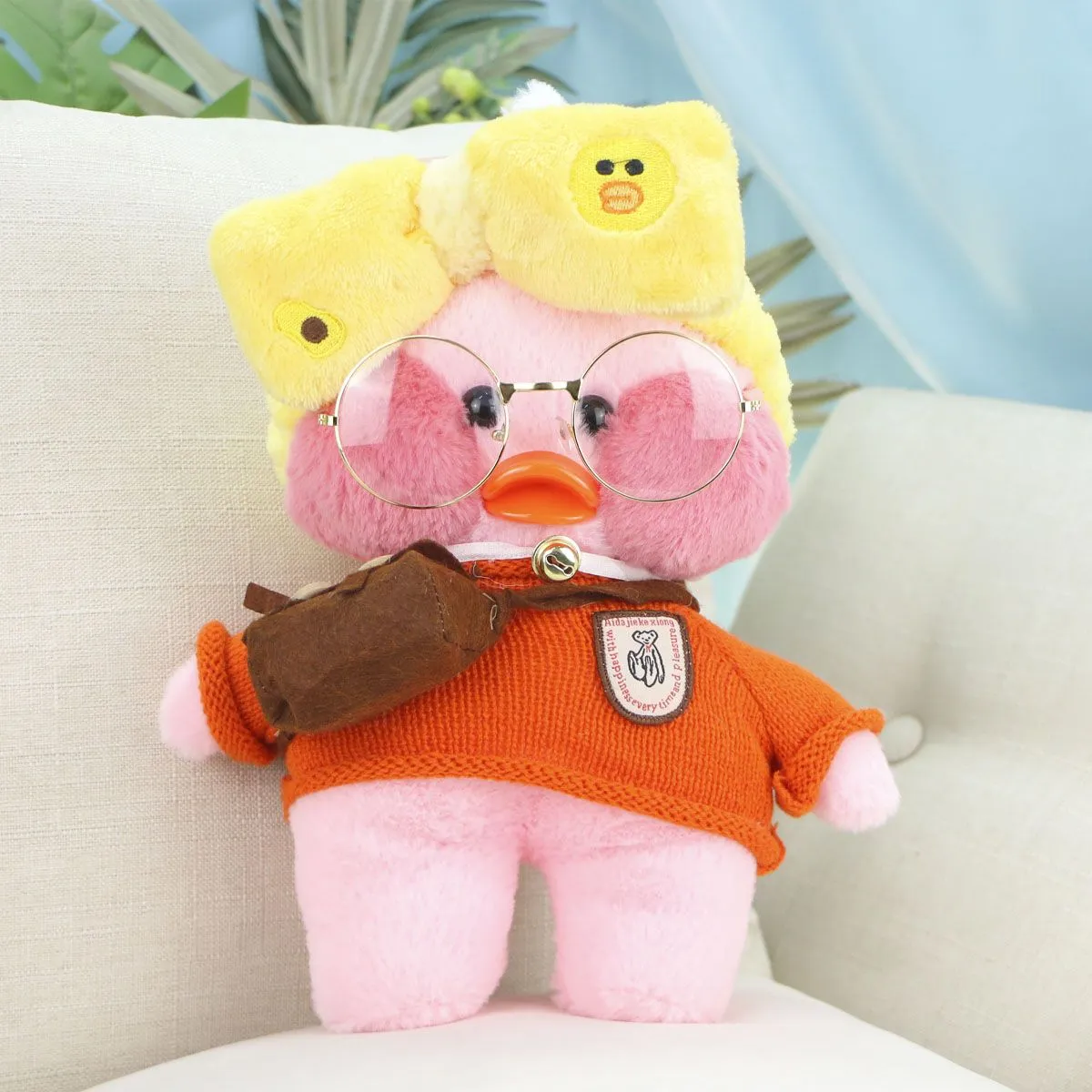 Утка Лалафанфан в ассортименте, 30 см от plush.team