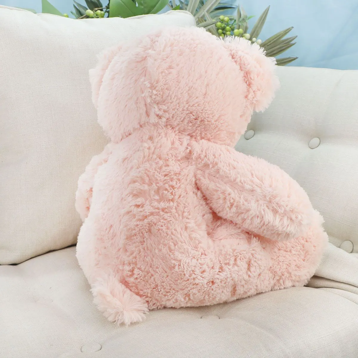 Медведь Свитти с лентой, 50 см (Розовый) от plush.team