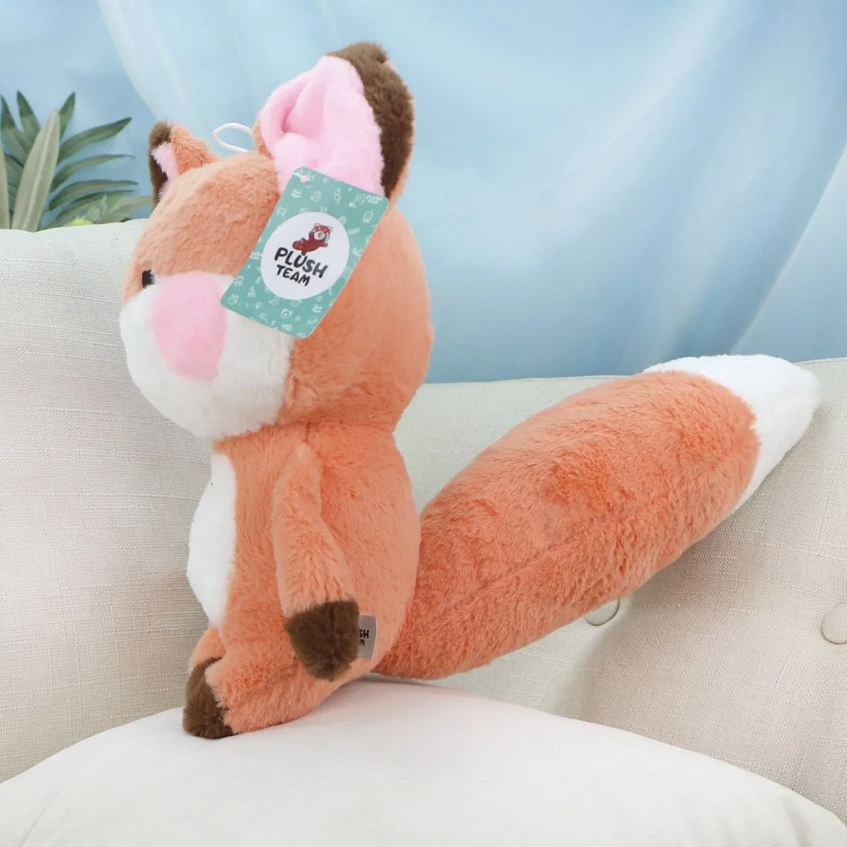 Лиса стоячая, 30(50) см от plush.team